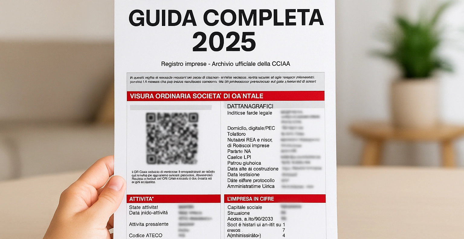 Visura Camerale: Guida Completa 2025